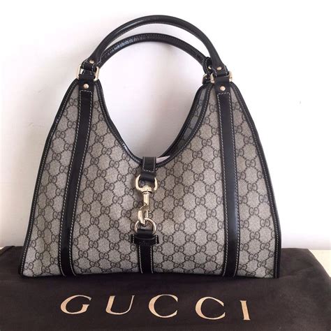 gucci vintage black purse|authentic vintage gucci purses.